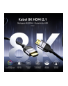 Unitek Kabel HDMI 2.1 8K 60Hz, czarny, 3m Unitek Kabel HDMI 2.1 8K 60Hz, czarny, 3m - nr 2