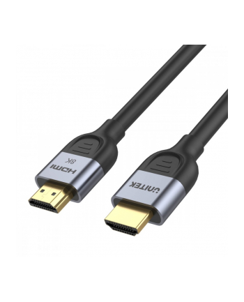 Unitek Kabel HDMI 2.1 8K 60Hz, czarny, 3m Unitek Kabel HDMI 2.1 8K 60Hz, czarny, 3m nr 2