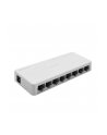 qoltec SWITCH przełącznik sieciowy 8 x port RJ45 | 1000Mbps | Fast      Ethernet | LAN - nr 6