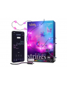 twinkly Inteligentne lampki dekoracyjne Strings USB-C (Candies) 200 LED RGB, serca, zielony przewód, 12 m - nr 15