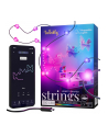 twinkly Inteligentne lampki dekoracyjne Strings USB-C (Candies) 200 LED RGB, serca, zielony przewód, 12 m - nr 1