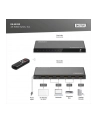 digitus Przełącznik/Switch 4K HDMI 5x1, 60Hz HDCP 2.3, pilot, Czarny - nr 30
