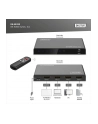 digitus Przełącznik/Switch 8K HDMI 3x1, 60Hz (4:4:4), HDR, HDCP 2.3, pilot, Czarny - nr 41