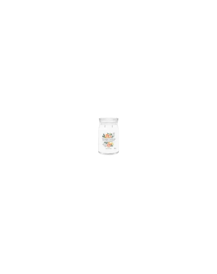 Yankee Candle Signature White Spruce ' Grapefruit Świeca Duża 567g główny