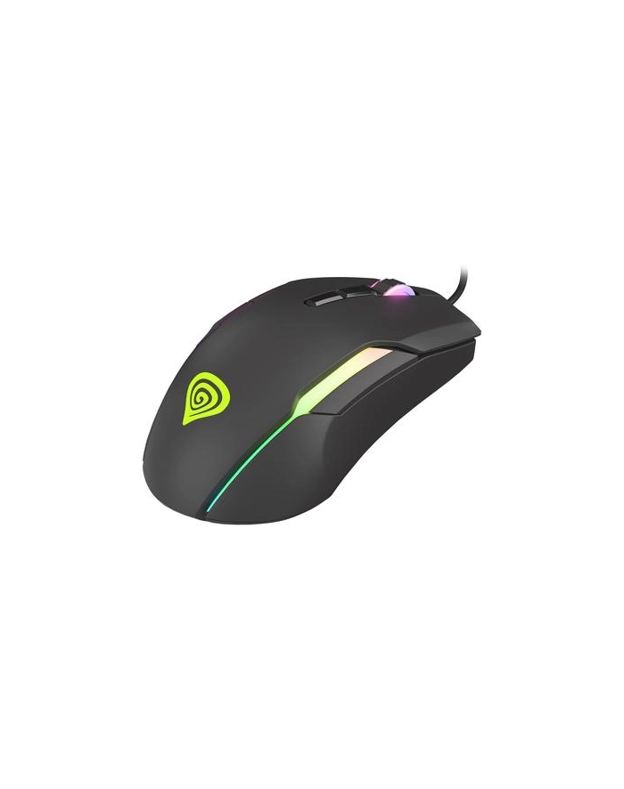 Mysz NATEC Genesis Xenon 220 RGB NMG-1572 (optyczna; 6400 DPI; kolor czarny) główny