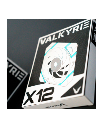 Wentylator Valkyrie X12 ARGB White