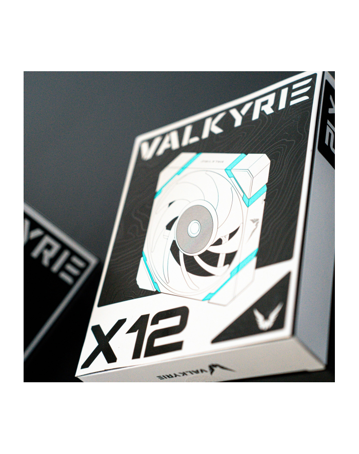 Wentylator Valkyrie X12 ARGB White główny