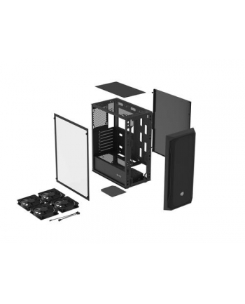 FURY OBUDOWA KOMPUTEROWA FURY SHOBO SH4F MIDI TOWER Z OKNEM CZARNA