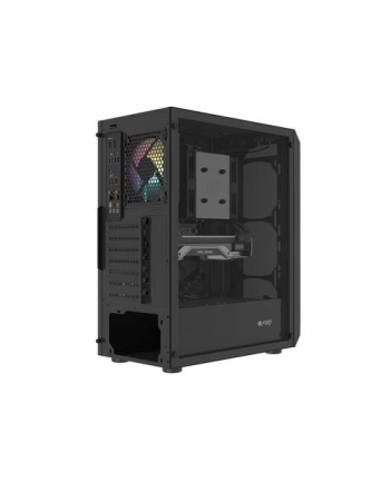 FURY OBUDOWA KOMPUTEROWA FURY SHOBO RGB MIDI TOWER Z OKNEM CZARNA