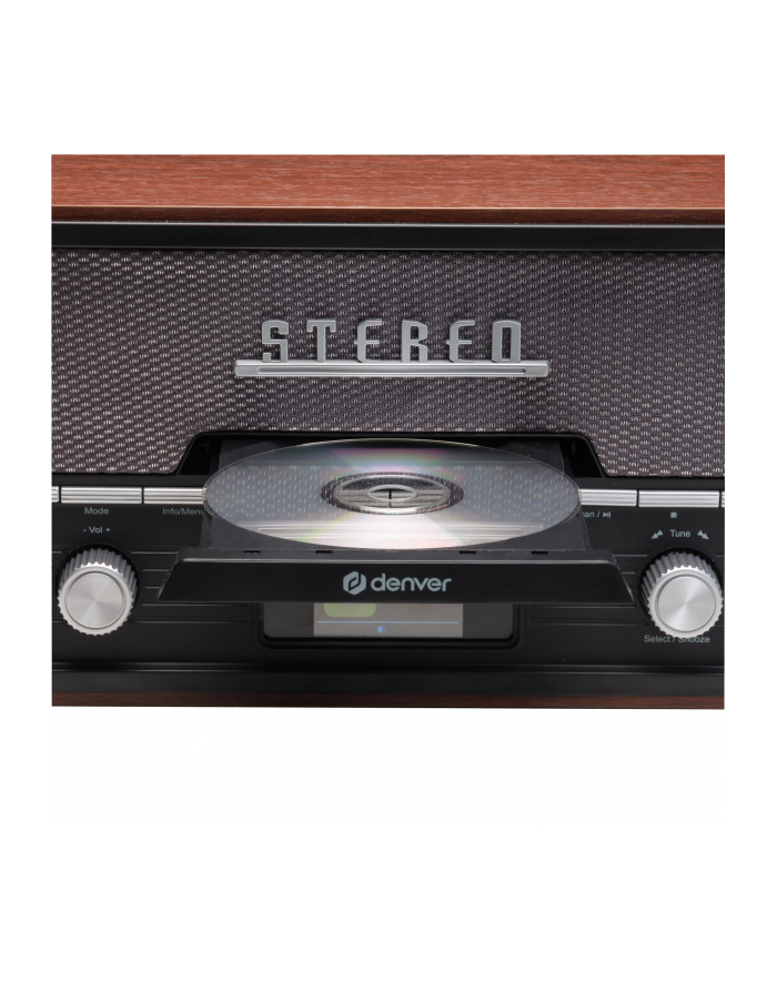 Radio retro Denver MDA-525DW dark wood główny