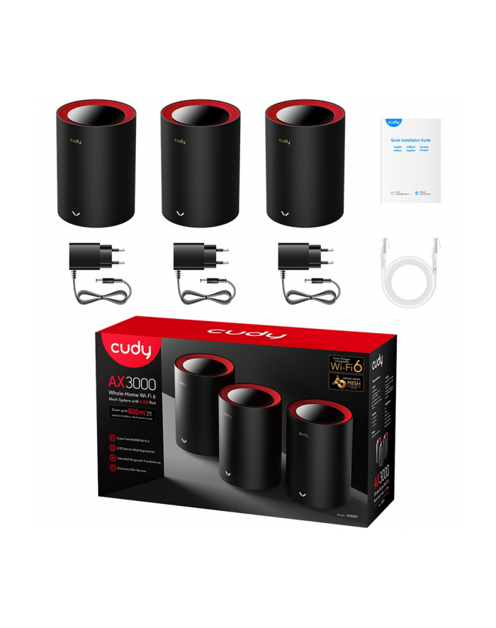 asus Cudy AX3000 Wi-Fi 6 Mesh 25G Solution główny