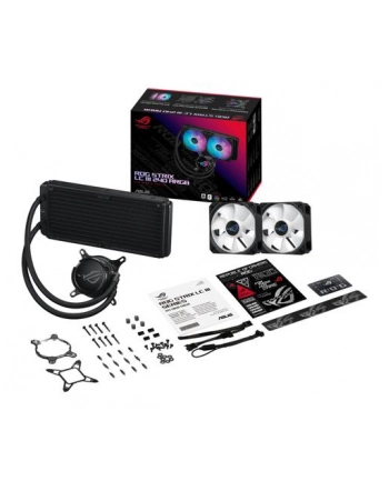 asus System chłodzenia ROG Strix LC III 240 LCD/2x120mm/ARGB/Czarny