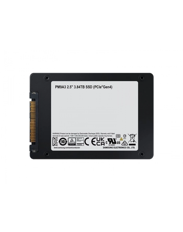 Samsung PM9A3 384TB 25''; U2 SSD PCIe 40 x4 Read Intensive DWPD 1 MZQL23T8HCLS-00A07 główny