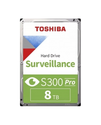 toshiba europe TOSHIBA BULK S300 Pro Surveillance Hard Drive 8TB 3.5inch SATA 7200rpm