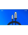 Kabel adapter Savio CL-184 USB-C do HDMI v2.0b, 3m, miedź - nr 2