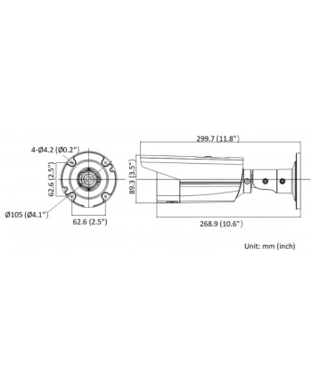 KAMERA IP HIKVISION DS-2CD2T43G2-2LI(28mm)