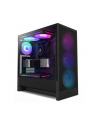 Obudowa NZXT H5 Flow RGB (2024) Midi Tower z oknem Czarna - nr 26