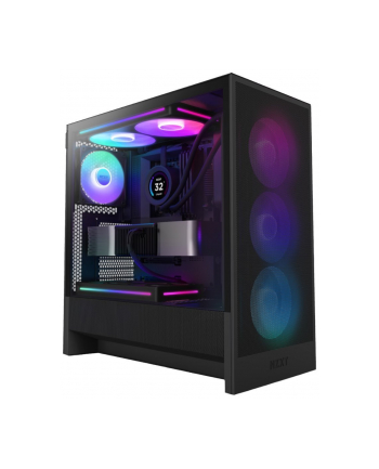 Obudowa NZXT H5 Flow RGB (2024) Midi Tower z oknem Czarna