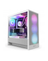 Obudowa NZXT H5 Flow RGB (2024) Midi Tower z oknem Biała - nr 15