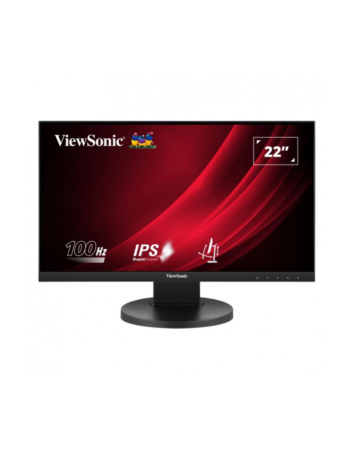 viewsonic europe Monitor ViewSonic 21,5'' VG2208A Ergonomic Monitor IPS FHD 100Hz HDMI DP HUB USB głośniki główny