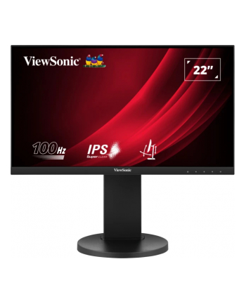 viewsonic europe Monitor ViewSonic 21,5'' VG2208A Ergonomic Monitor IPS FHD 100Hz HDMI DP HUB USB głośniki nr 2