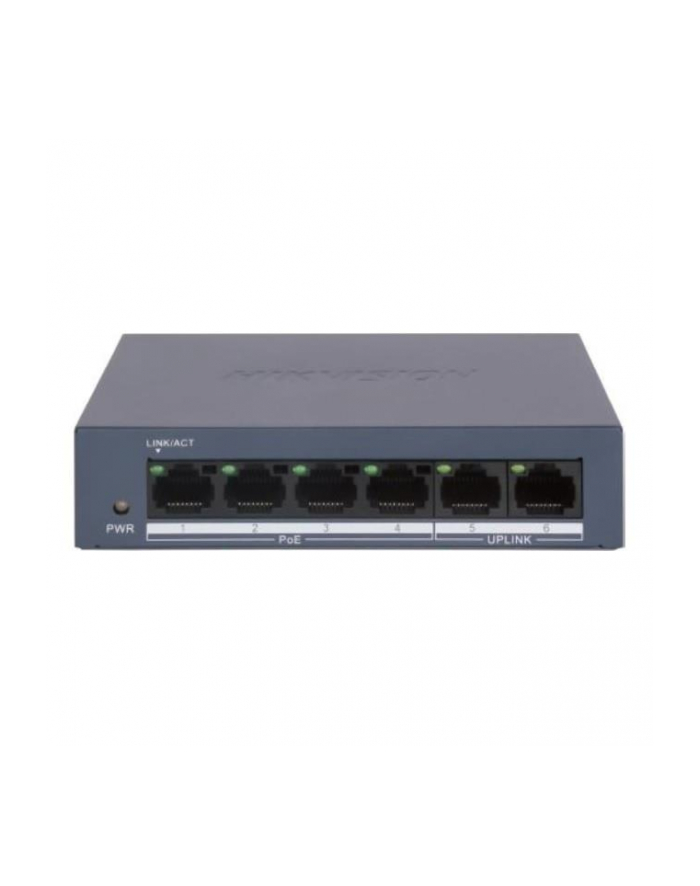 Switch niezarządzalny HIKVISION DS-XS0106-P 6x 10/100Mbps (4x PoE) główny