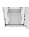 Szafa instalacyjna Rack stojąca 19'' 27U 800x1000 Drzwi Perforowane szara Lanberg (flat pack) LCD - nr 11