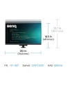 BENQ RD320UA 31.5inch IPS 4K 400cd/m2 5ms HDMI2.0x2 DP USB-C PD90W Huba USB Speakers Pivot - nr 7