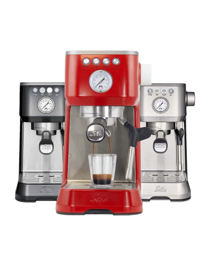 solis Ekspres kolbowy Barista Perfetta Plus czerwony główny