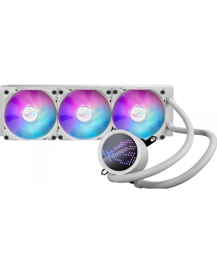 asus System chłodzenia ROG Ryuo III 360 LCD/3x120mm/ARGB/Biały główny