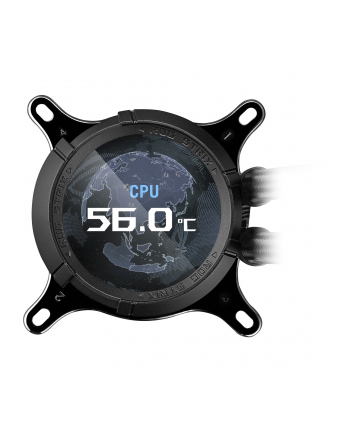 asus System chłodzenia ROG Strix LC III 360 LCD LCD/3x120mm/ARGB/Czarny