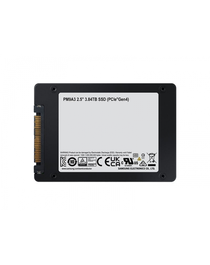 Samsung PM9A3 384TB 25''; U2 SSD PCIe 40 x4 Read Intensive DWPD 1 MZQL23T8HCLS-00A07 główny