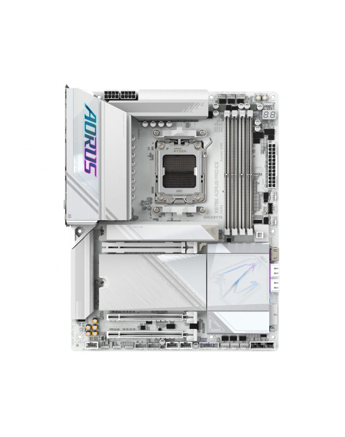 GIGABYTE X870E AORUS PRO ICE AM5 ATX MB główny