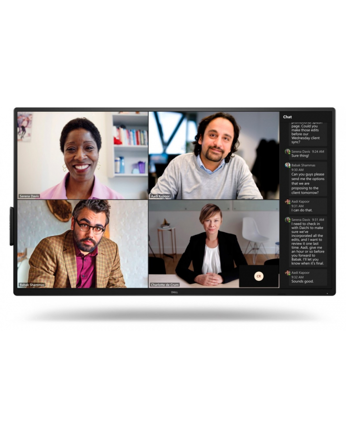 dell Monitor 54.6 cala P5525QC IPS 4K UHD/16:9/HDMI/DP/USB-C/RS232/USB/RJ45/Speakers/3Y główny