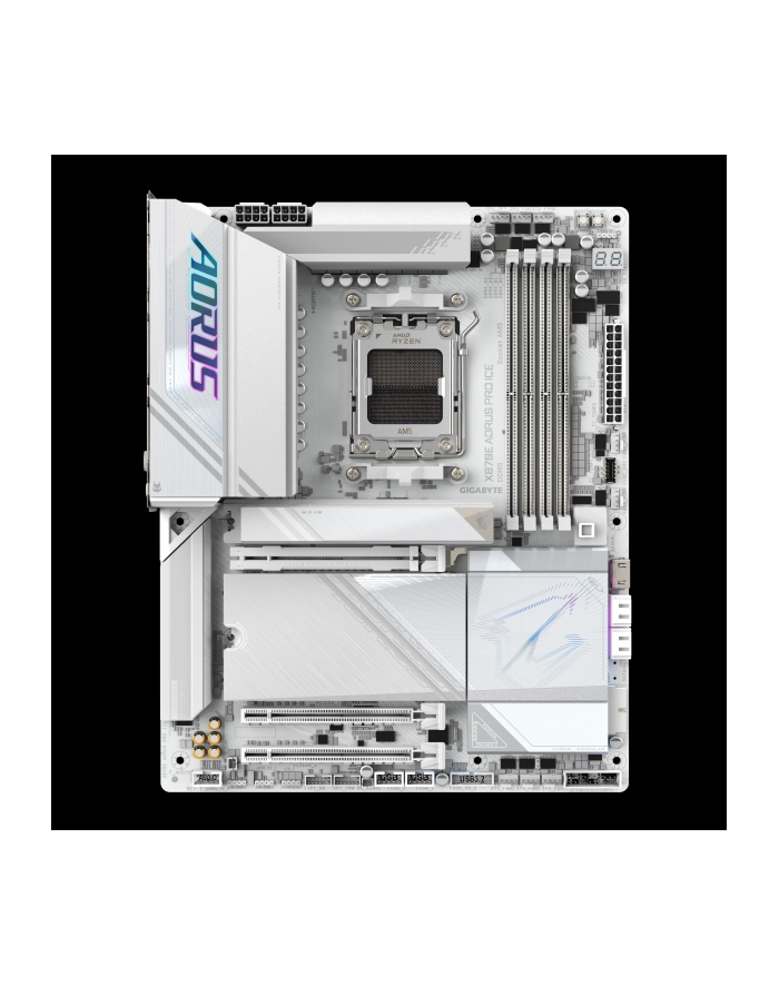 GIGABYTE X870E AORUS PRO ICE AM5 ATX MB główny