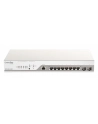 D-LINK Nuclias Cloud Switch Smart+ L2 with 1year Free License 8 Gigabit PoE/PoE+ ' 2 SFP ports PoE budget 130 - nr 1