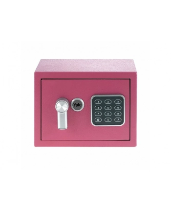 Yale Mini Electronic Safe Pink Sejf podstawowy YSV mini różowy nr 1