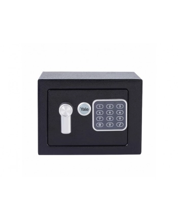 Yale Mini Electronic Safe Black Sejf podstawowy YSV mini czarny nr 1