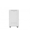 Szafa instalacyjna Rack stojąca 19'' 27U 600x800 szara drzwi perforowane LCD Lanberg (flat pack) - nr 7