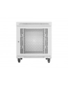 Szafa instalacyjna Rack stojąca 19'' 15U 800x1000 Drzwi Perforowane szara Lanberg (flat pack) LCD - nr 8
