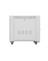 Szafa instalacyjna Rack stojąca 19'' 15U 800x1000 Drzwi Perforowane szara Lanberg (flat pack) LCD - nr 9