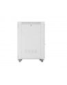Szafa instalacyjna Rack stojąca 19'' 27U 800x1000 Drzwi Perforowane szara Lanberg (flat pack) LCD - nr 7