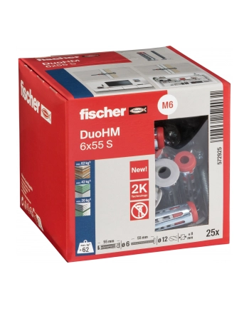 Fischer DuoHM 6x55 S TX 25 St. nr 1