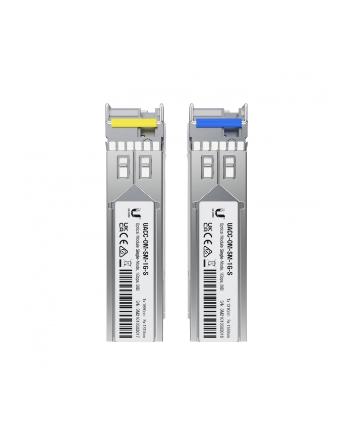 ubiquiti Moduł UACC-OM-SM-1G-S-2 moduł przekaźników sieciowych 1250 Mbit/s SFP główny