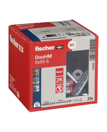 Fischer DuoHM 5x55 S TX 25 St. nr 1