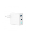 gembird Ładowarka USB-A/C GaN LED 30W PD QC3.0 biała - nr 3