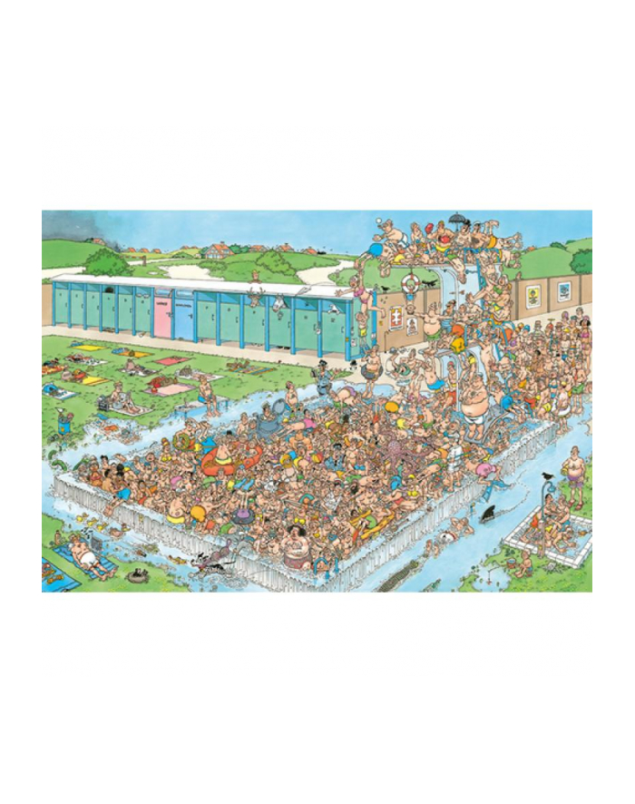 Jumbo Puzzle Tłumy na basenie 2000el. główny