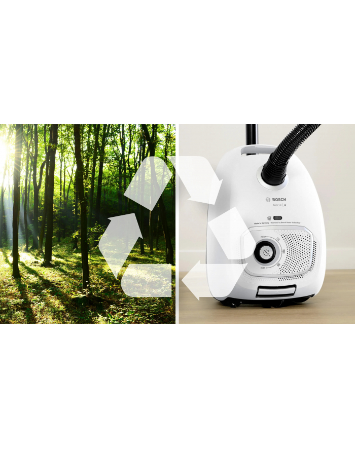 bosch Odkurzacz workowy BGB41WH1 główny