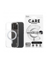 CARE by PanzerGlass Feature Case Transparent w. Silver Kickstand 'amp; MagSafe iPhone 16 Pro - nr 19