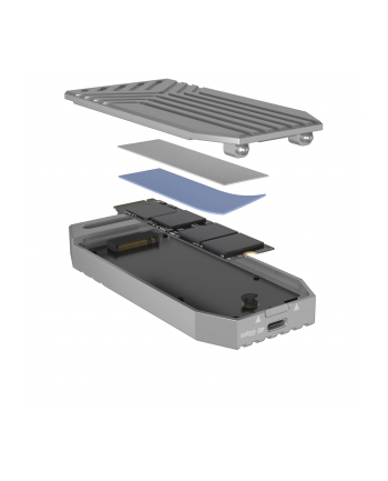 RaidSonic ICY BOX IB-1919M-C42 USB4 M.2 NVMe Gehäuse